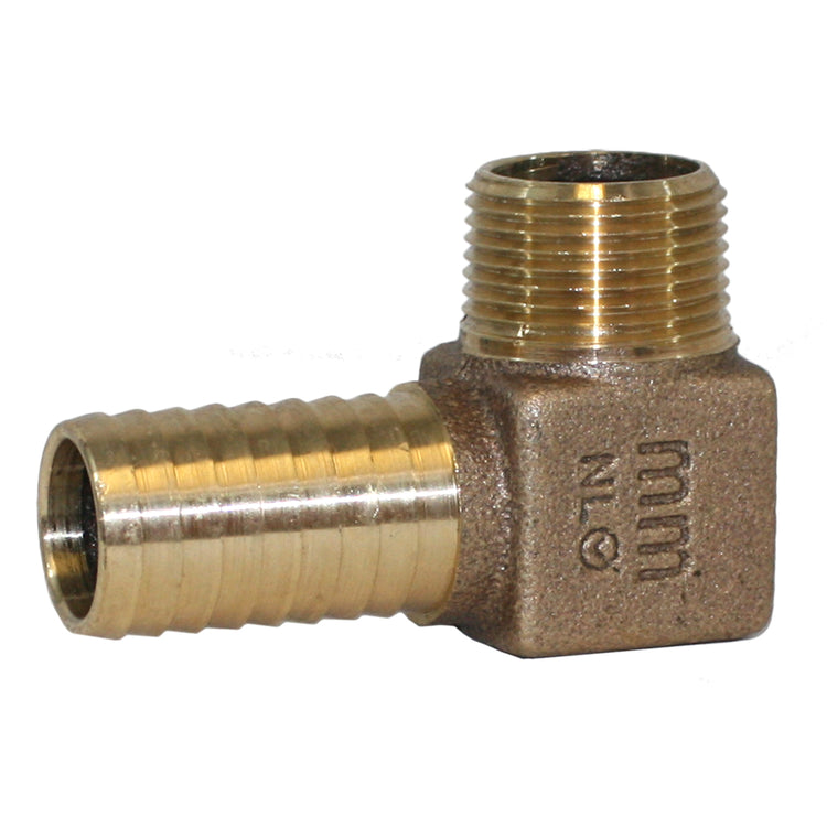 Bronze (No Lead) Extra Long Hydrant Elbow – Durable Threaded Elbow Fitting for Water Well Systems