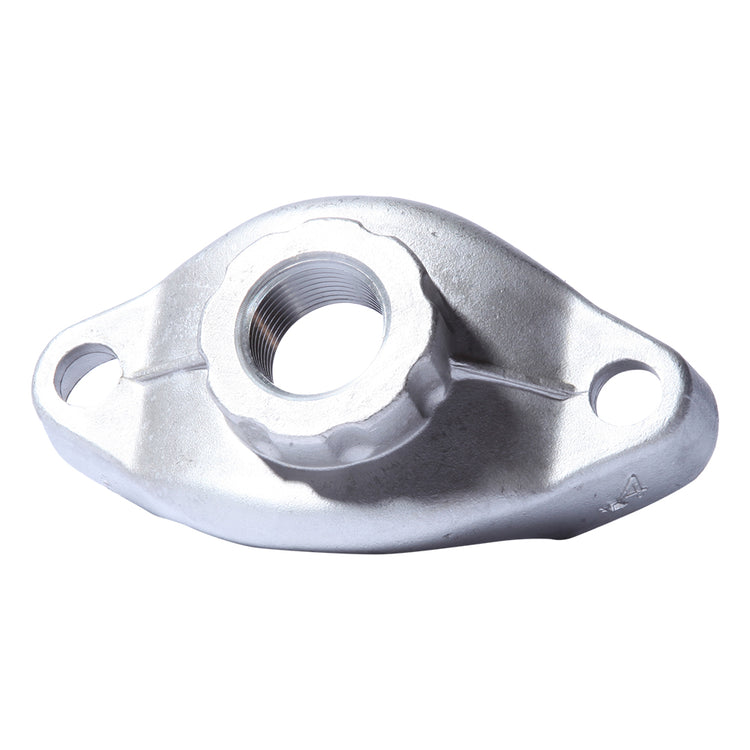 4" SMCK Stainless Steel Saddle Discharge 1"