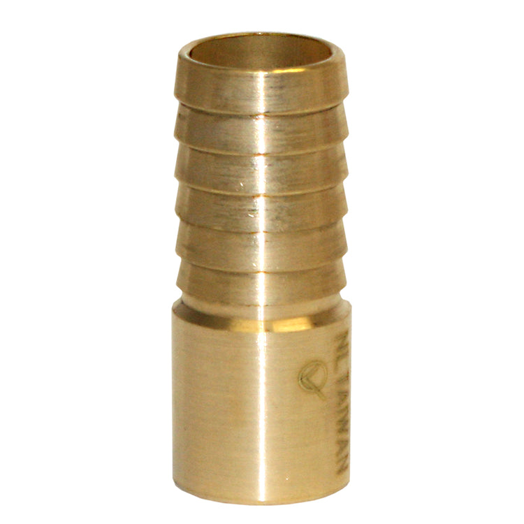 Yellow Brass No-Lead Solder Adapter  x insert pipe – Fitting | IBSANL