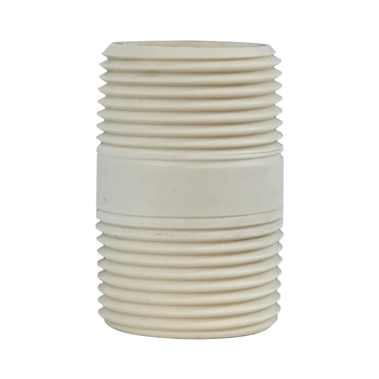 PVC Pipe Nipple – Threaded Male Connector for Plumbing and Irrigation Systems | PVCN