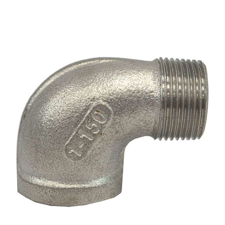 Stainless Steel Street Elbow – Female Iron Pipe (FIP) to Male Iron Pipe (MIP) | SSTEL
