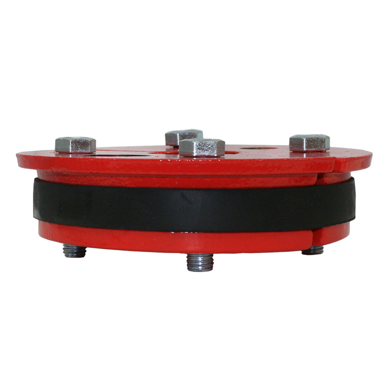 WS Series Cast Iron Well Seal – Single Drop Pipe with Split Top Plate, Cable Tapping & Vent | WS Split