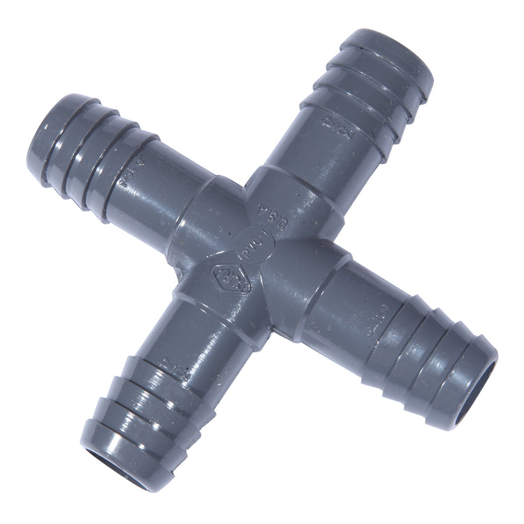 PVC Insert Cross – Plastic Pipe Fitting Connector