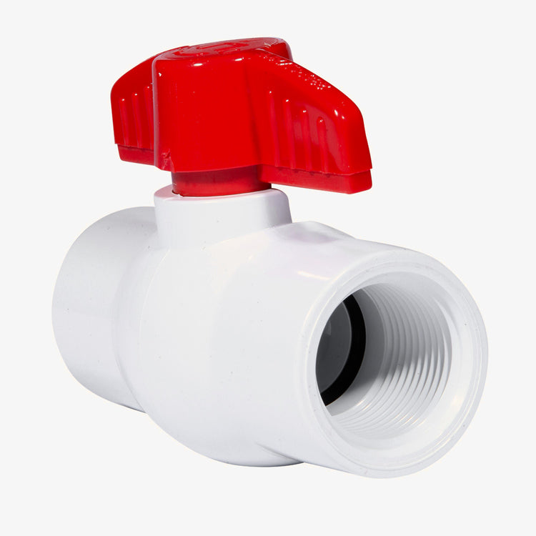 PVC Ball Valve – Full Port | High-Flow Direct Glue Connection | PVCBV