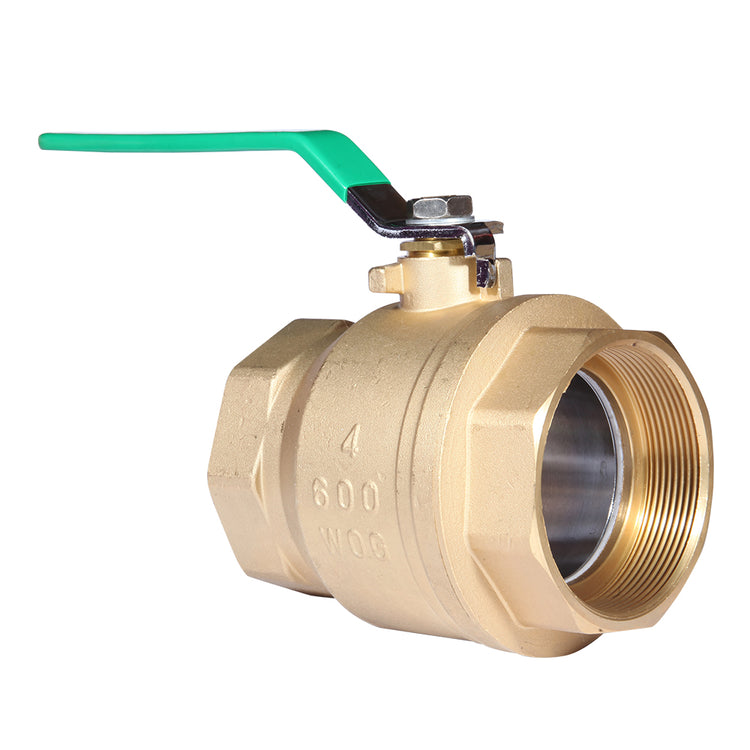 Brass (No Lead) Ball Valve – Durable, Lead-Free Control Valve for Water Systems