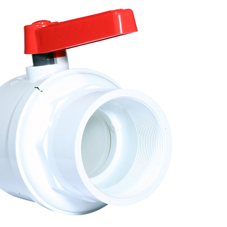 PVC Ball Valve – Full Port | High-Flow Direct Glue Connection