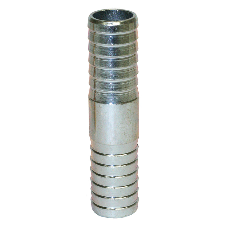 Zinc Plated Steel Coupling Insert Fitting for Poly Pipe Connections – Heavy-Duty Water Well Adapter | SCP