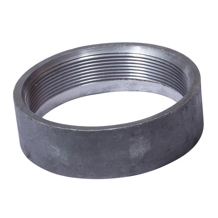 Half Weld Steel Coupling – Durable Pipe Connector. Pipe Thread x Machined Collar to Fit Over Casing to be Welded | HW Coupling