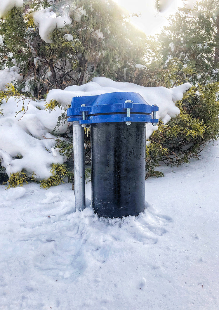 WCM Series Sanitary Watertight Cap with Conduit Tapping and Tapped Vent | WCI