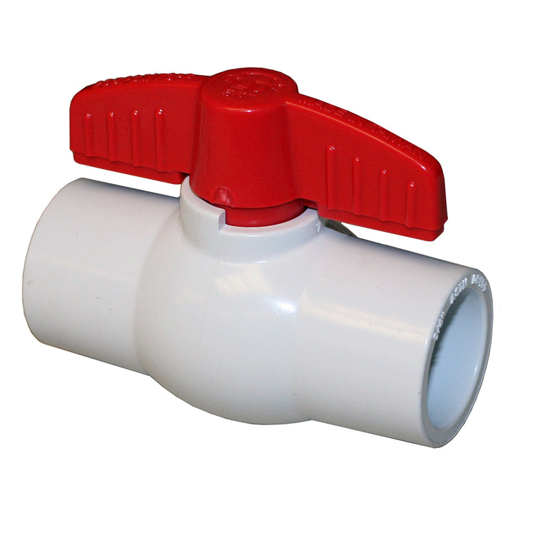 PVC Ball Valve – Full Port | High-Flow Direct Glue Connection