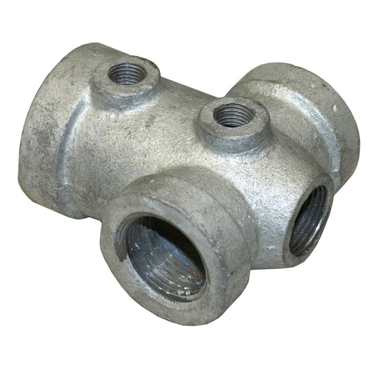 Galvanized Tank Tee – Durable Gray Iron Connector for Water Systems | IATB