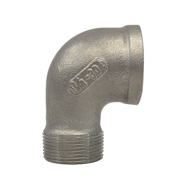 Stainless Steel Street Elbow – Female Iron Pipe (FIP) to Male Iron Pipe (MIP) | SSTEL