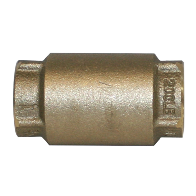 No-Lead Brass Check Valve with No-Spin Poppet | CVNL