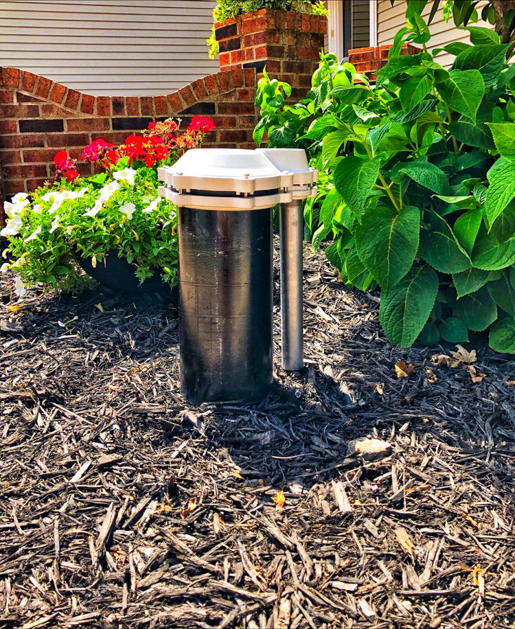 Sanitary Well Cap – ABS Series, High-Impact Resin, 6" IPS, Vermin-Proof | WCABS