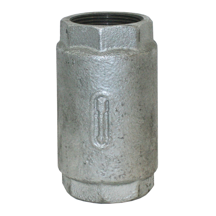 Merrill Double Tap Check Valve – Zinc-Plated, No-Spin Poppet, Dual Taps | CVIT