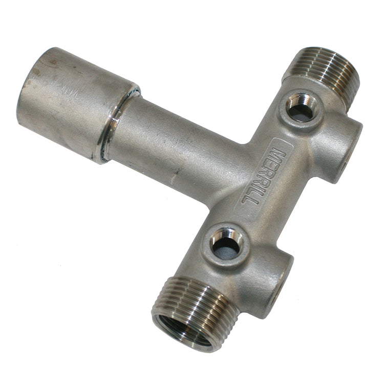 Stainless Steel FIP Tank Tee