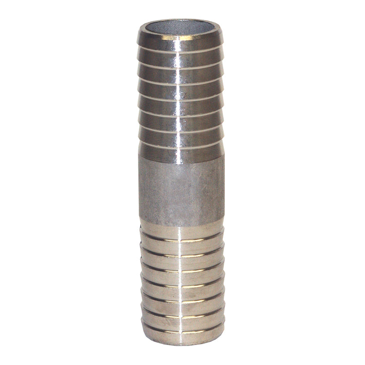 Stainless Steel Insert Coupling – Durable 304 SS for Plastic Pipe Connections