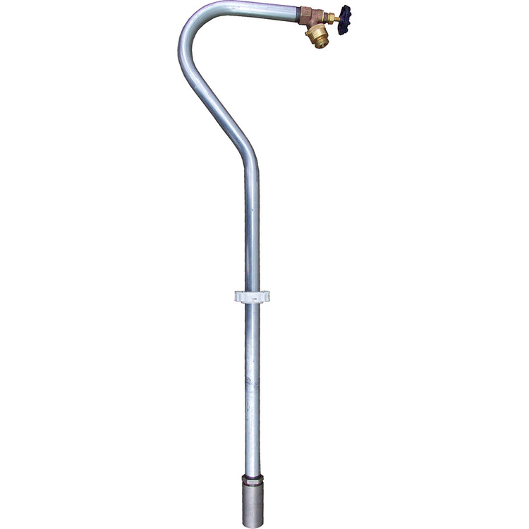 Hide-Drant Removable and Sanitary Hydrant | Curved Hidedrant