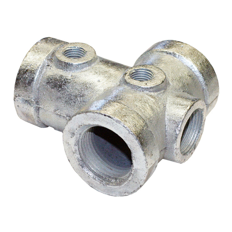 Galvanized Tank Tee – Ductile Gray Iron Tee for Water Systems
