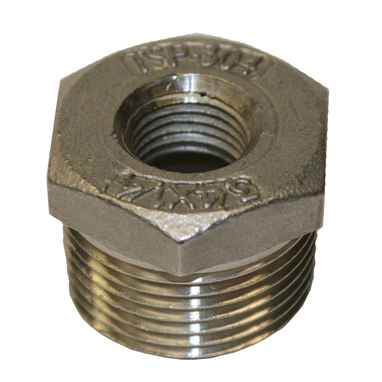 Stainless Steel Hex Bushing – Corrosion-Resistant Pipe Fitting Reducer