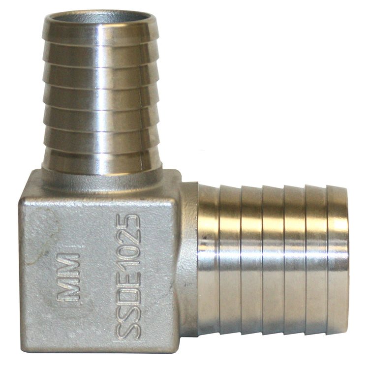 Insert Stainless Steel Elbow – Corrosion-Resistant 90° Fitting for Flexible Poly Pipe