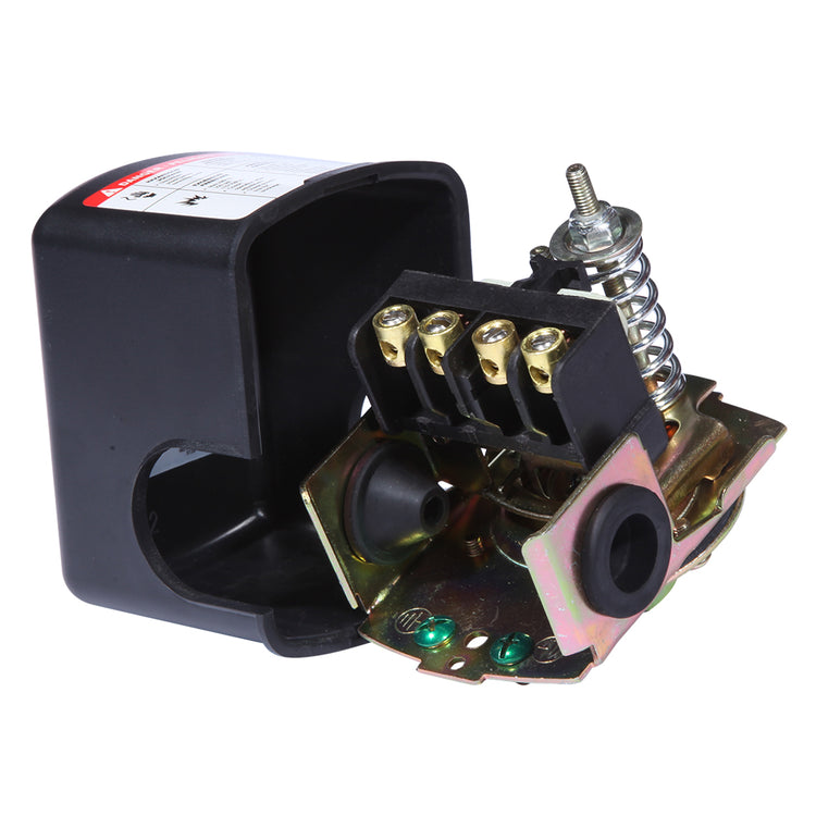 Heavy Duty Pressure Switch (No Lead) – 2HP, 230V, Durable Construction with Secure Brass Wiring | MPSHD