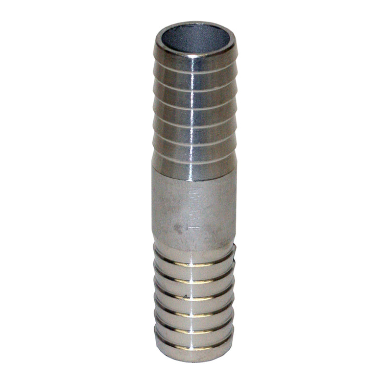 Stainless Steel Insert Coupling – Durable 304 SS for Plastic Pipe Connections