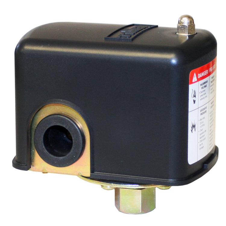 Heavy Duty Pressure Switch (No Lead) – 2HP, 230V, Durable Construction with Secure Brass Wiring | MPSHD