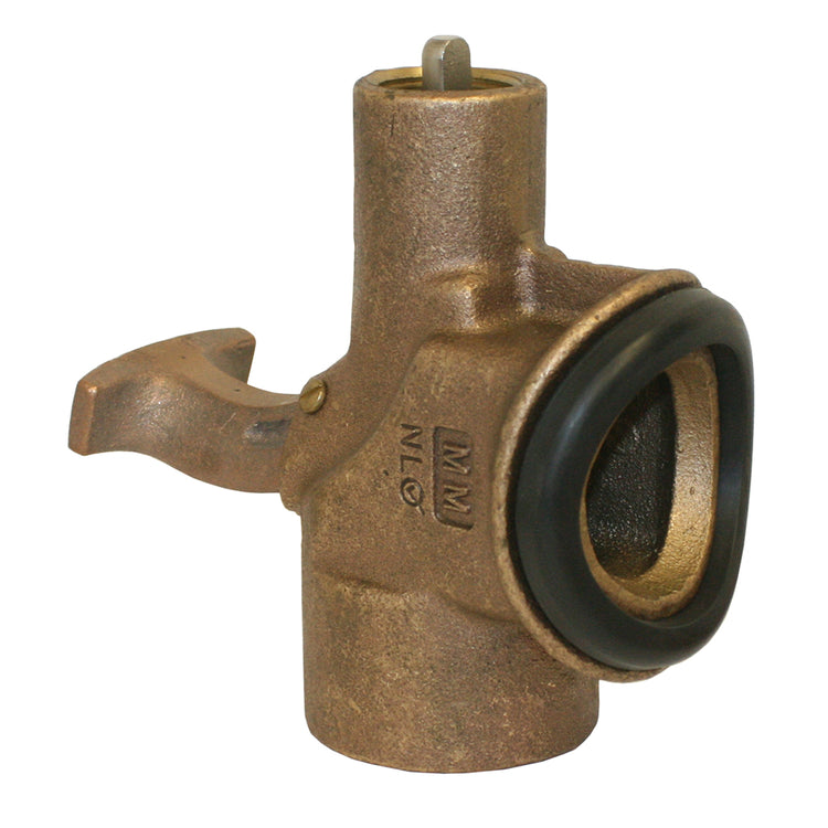 6" No Lead Brass Body Assembly w/ 2" Drop Pipe Tapping | MCKBNL620