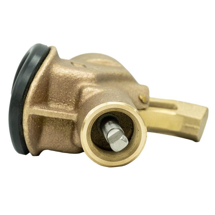 5" No Lead Brass Body Assembly w/ 2" Drop Pipe Tapping | MCKBNL520