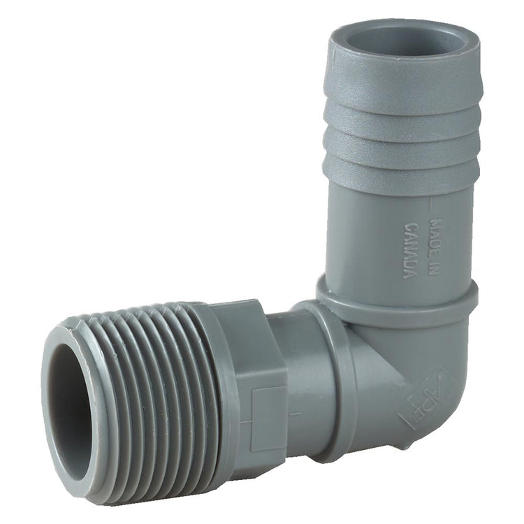 Plastic Combination Elbows – Nylon, Polyethylene & PVC Pipe to Iron Pipe Fittings | PHE