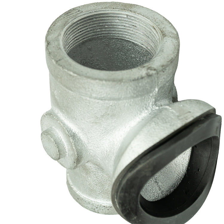 5" SPK Sealing Elbow 2" Drop & Discharge