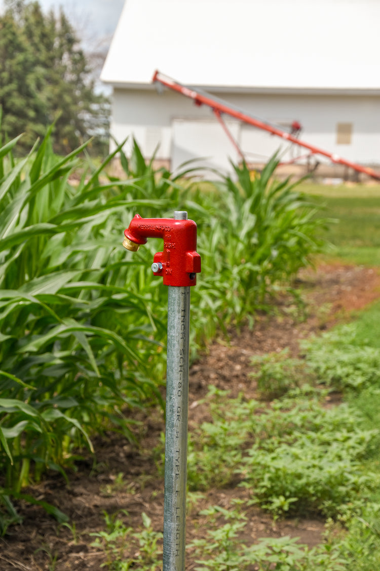 Y-1 Series Self-Closing No-Lead Frost-Proof Yard Hydrant – Lockable with Stainless Steel Spring | Y-1