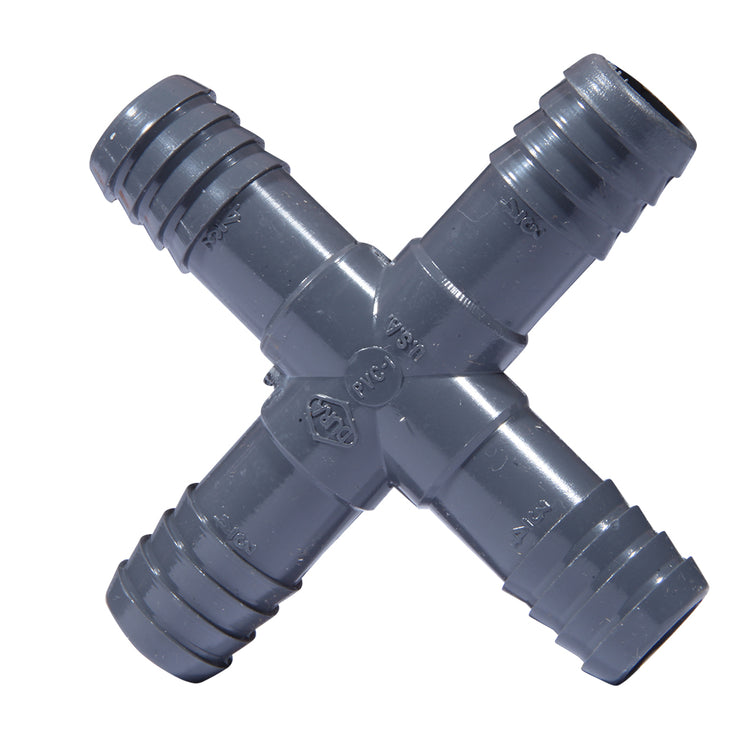 PVC Insert Cross – Plastic Pipe Fitting Connector