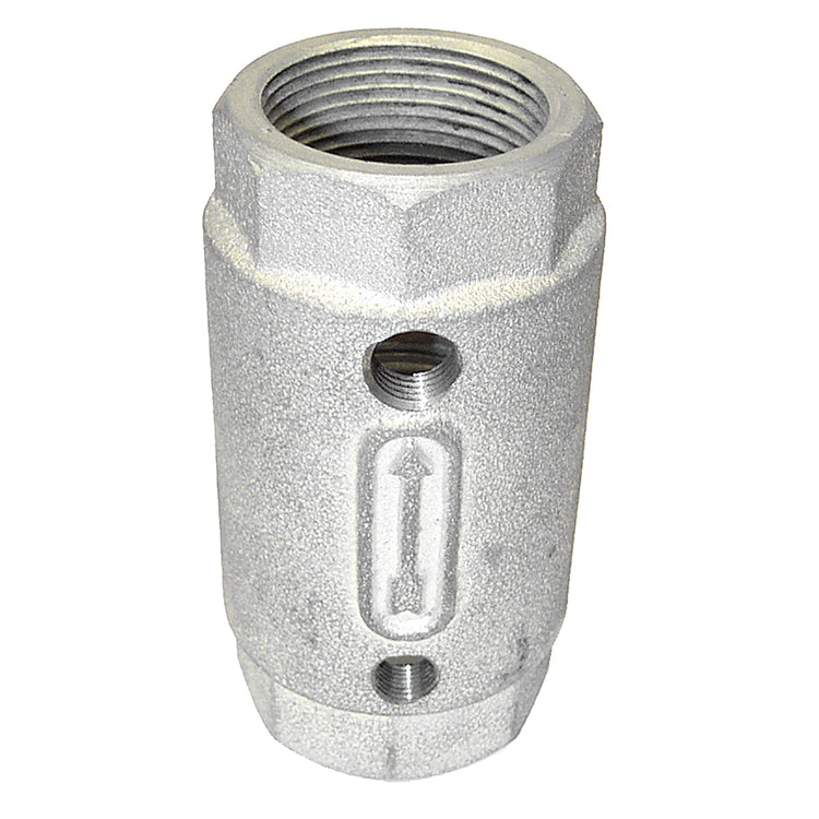 Merrill Double Tap Check Valve – Zinc-Plated, No-Spin Poppet, Dual Taps | CVIT