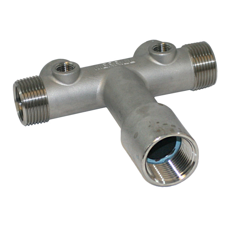 Stainless Steel FIP Tank Tee