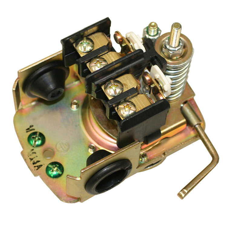 Heavy Duty Pressure Switch – No Lead | 2HP Rated, Large Case, Durable Brass Connections