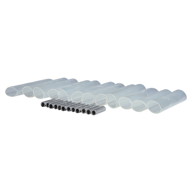 Wire Kit with Sealant And Adhesive Shrink Tubing – Waterproof and Clear Wire Splice Protection | ICSK