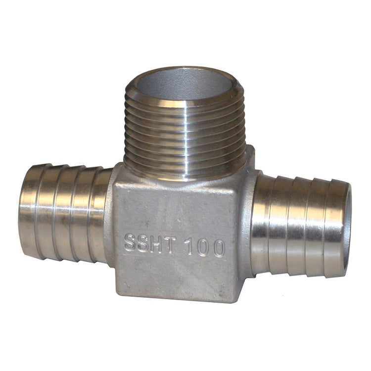 Stainless Steel Hydrant Tee – MIP to Plastic Pipe Connection | SSHT