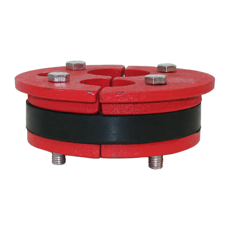 WS Series Well Seal Double Drop Pipe – Painted Cast Iron with Rubber Packer