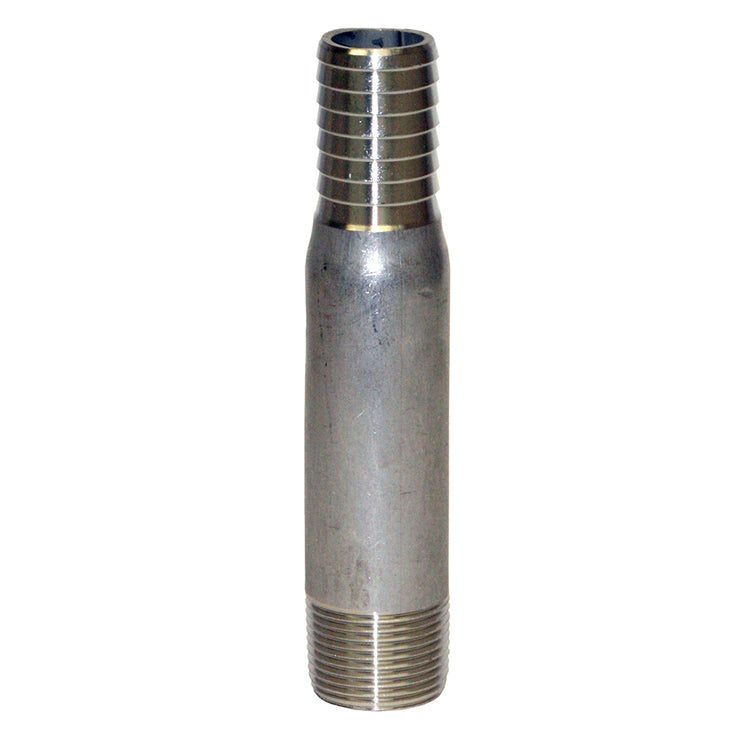 Stainless Steel Venturi Male Adapter – Extra Long | Merrill SSVMA | 304 SS Fitting for Plastic to MIP