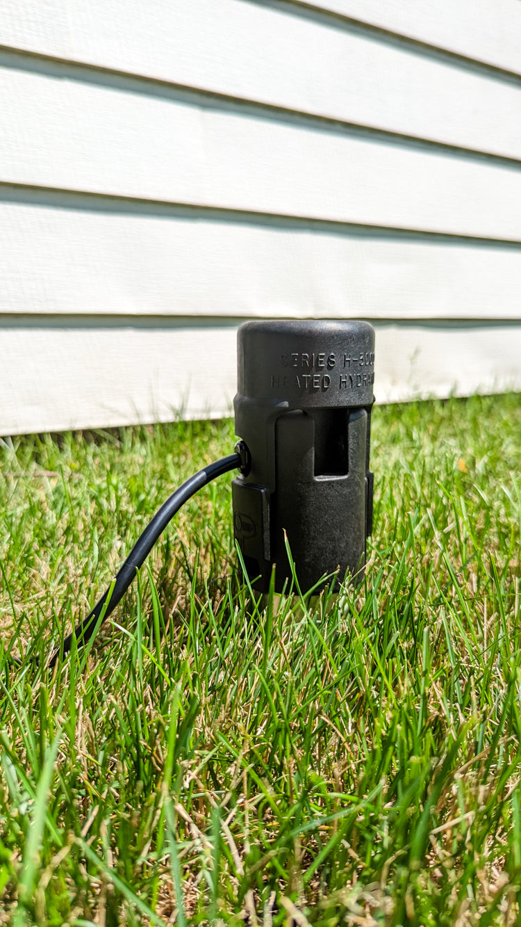 Any Temp® H-3000 Heated No-Lead Frost-Proof Yard Hydrant – Self-Draining with Built-In Heat Cable | H-3000