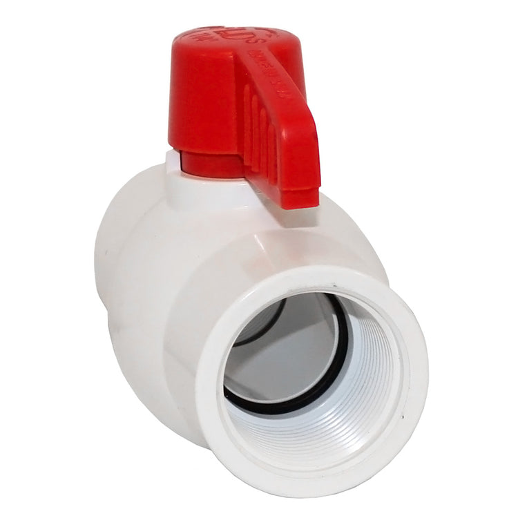 PVC Ball Valve – Full Port | High-Flow Direct Glue Connection | PVCBV