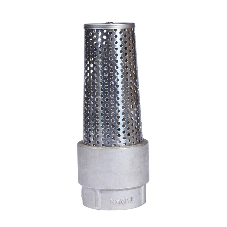 1100E Series Foot Valve (Stainless Steel Viton O-Ring, Stainless Steel Screen) | FVSE