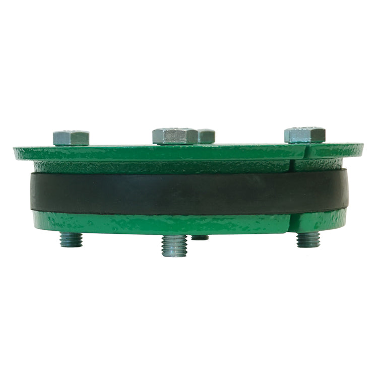 WS Series Cast Iron Well Seal – Single Drop Pipe with Split Top Plate, Cable Tapping & Vent | WS Split