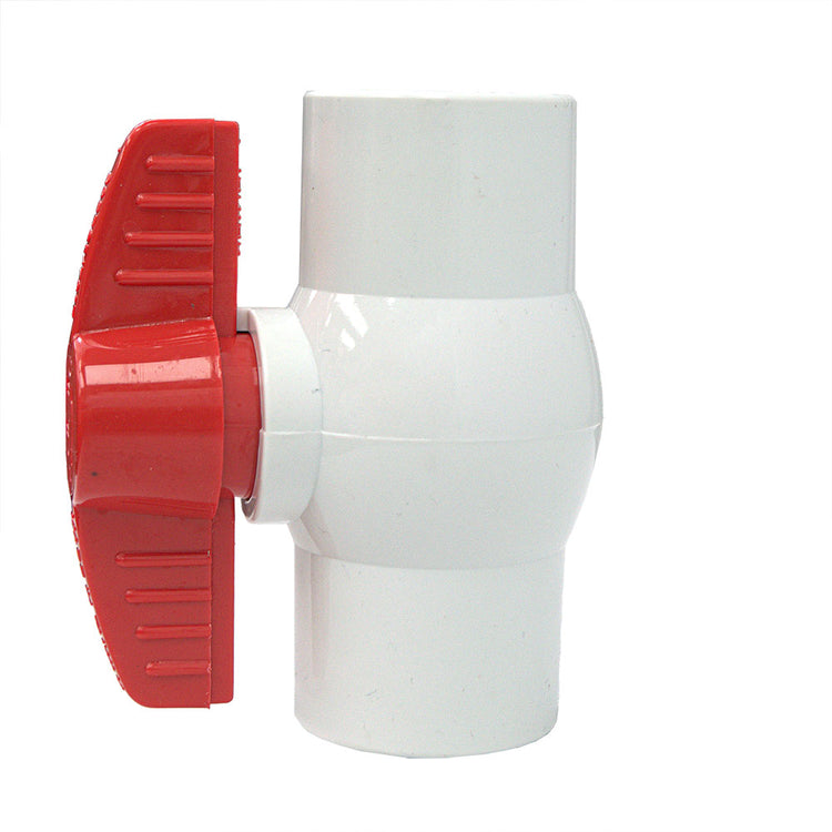 PVC Ball Valve – Full Port | High-Flow Direct Glue Connection