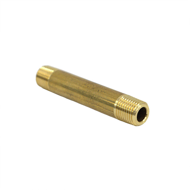 No-Lead Brass Pipe Nipple – Durable Lead-Free Fitting for Plumbing Applications