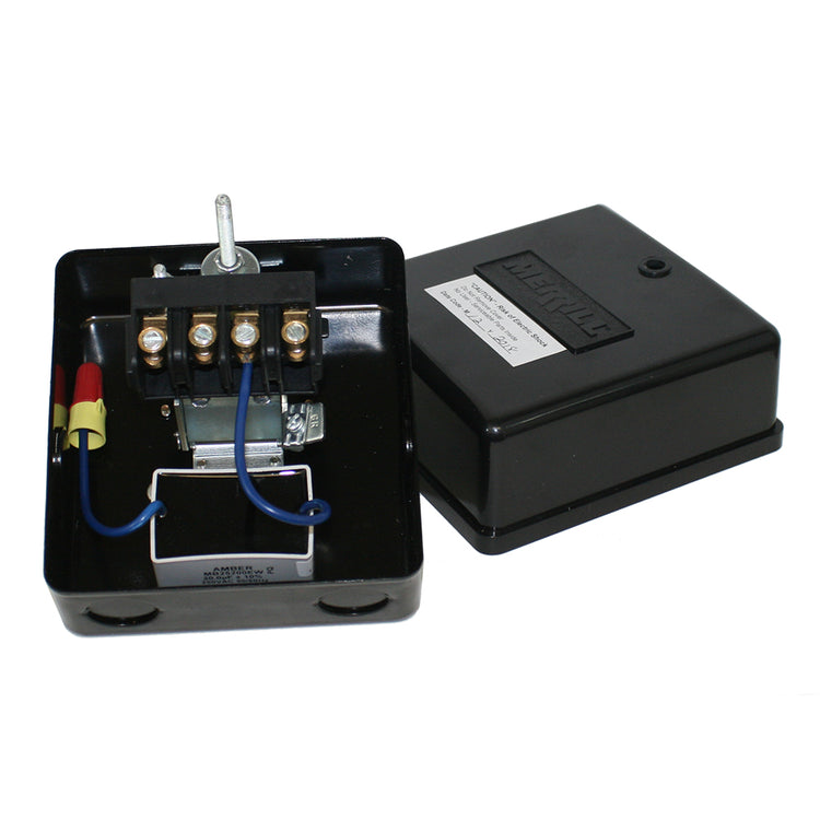 Control Switch for Water Systems and Pumps Eliminates control Box Adds Control Capacity into Pressure Switch