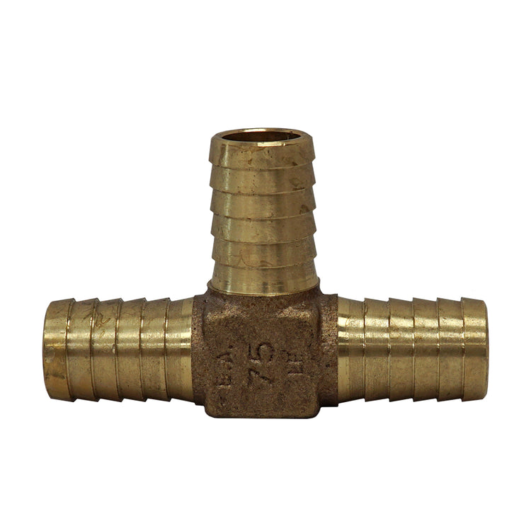Bronze No-Lead Tee – Plastic Pipe Insert x Insert Fitting | RBDTNL