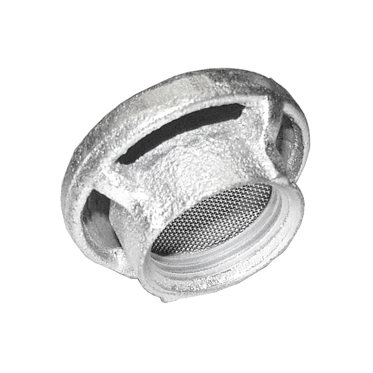 Screened Vent – Galvanized Mushroom Style with Bronze Screen | WV